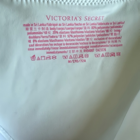 Victoria’s Secret The Midi Beach Bandeau Push-Up Bikini Set 34B - M Bottom NWT - Picture 3 of 12